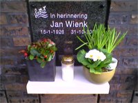 De urnennis van mijn schoonvader