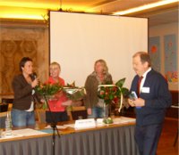 De inleiders met dagvoorzitter Gerard de Vries